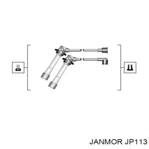JP113 Janmor высоковольтные провода