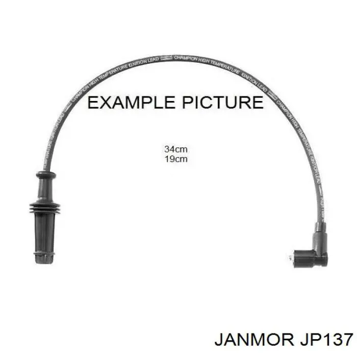 Провода зажигания Janmor JP137 цена, от 20.30 USD