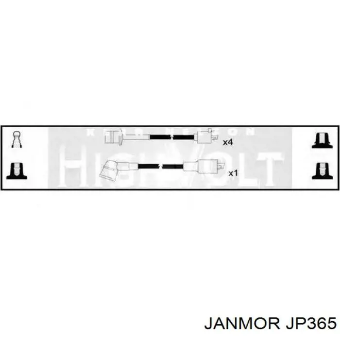JP365 Janmor высоковольтные провода
