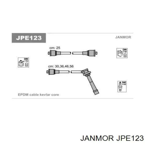 JPE123 Janmor высоковольтные провода