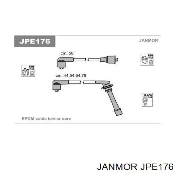 Купить JPE176 Janmor Провода высокого напряжения