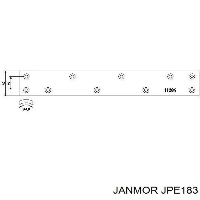 JPE183 Janmor высоковольтные провода