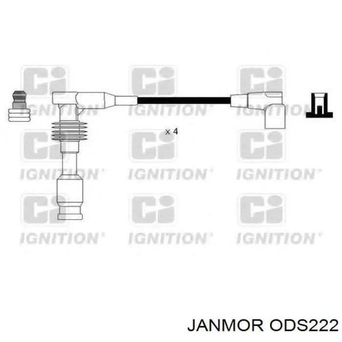 Провода зажигания Janmor ODS222 цена, от 27.31 USD