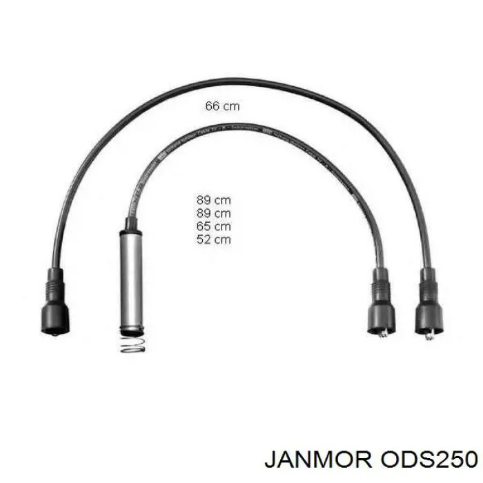 ODS250 Janmor Провода высоковольтные