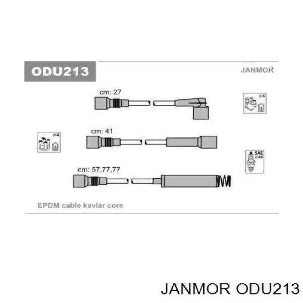 ODU213 Janmor высоковольтные провода