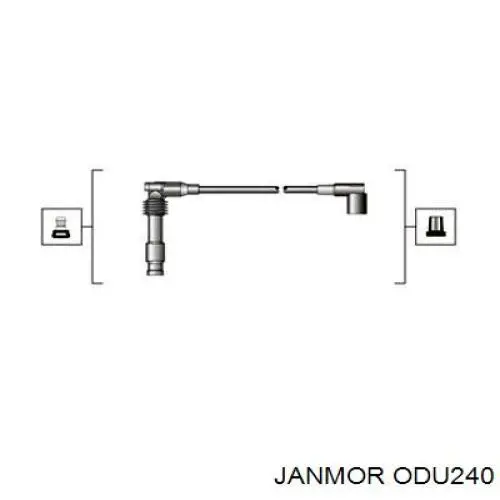 ODU240 Janmor высоковольтные провода
