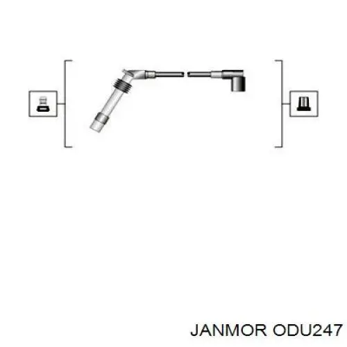 ODU247 Janmor Провода высоковольтные