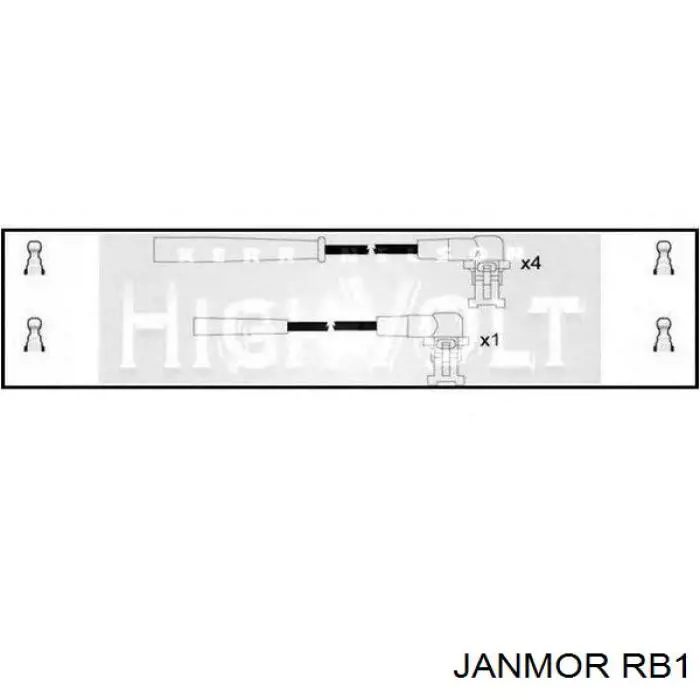Провода зажигания Janmor RB1 цена, от 23.22 USD