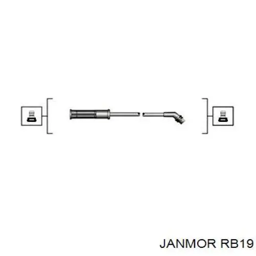 RB19 Janmor высоковольтные провода