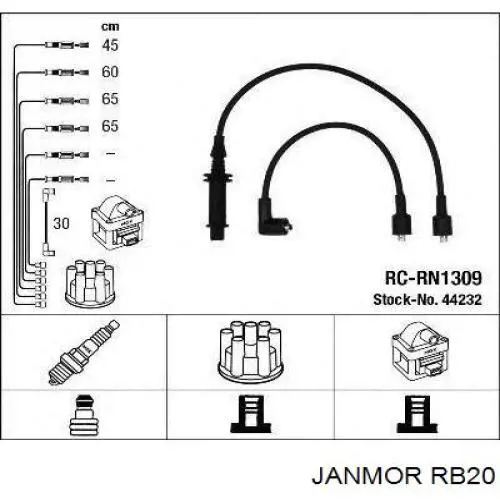 Провода зажигания Janmor RB20 цена, от 17.17 USD