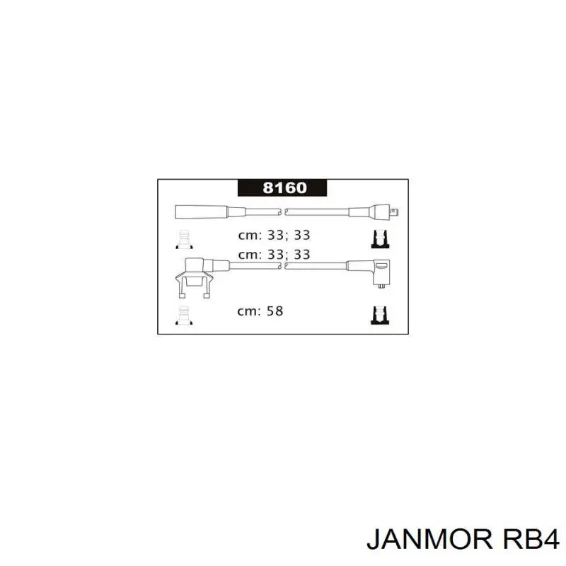 Купить RB4 Janmor Провода высокого напряжения