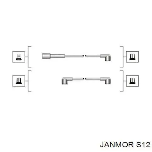 S12 Janmor высоковольтные провода