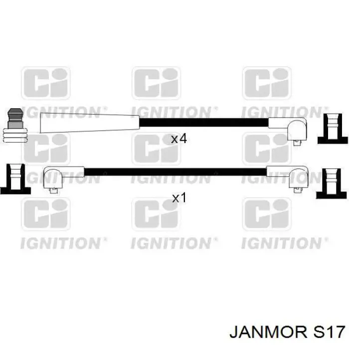 Высоковольтные провода S17 Janmor