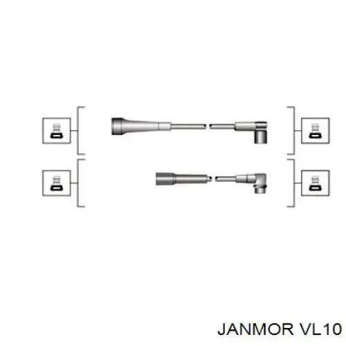 VL10 Janmor высоковольтные провода