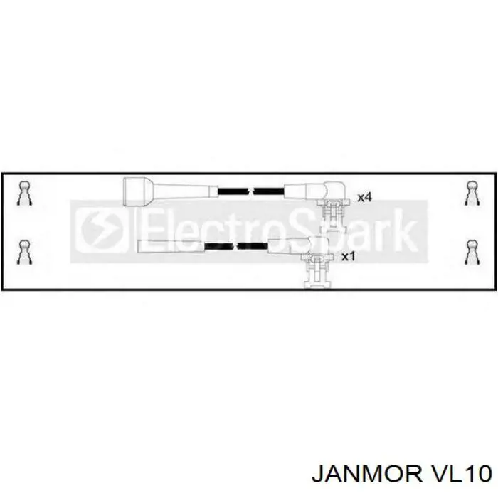 Высоковольтные провода RCVL607 NGK