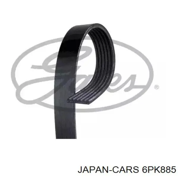 6PK885 Japan Cars ремень генератора