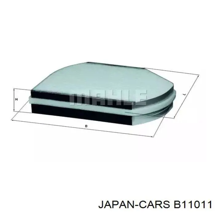 Фильтр очистки масла центробежный Japan Cars B11011 цена, от 2.68 USD