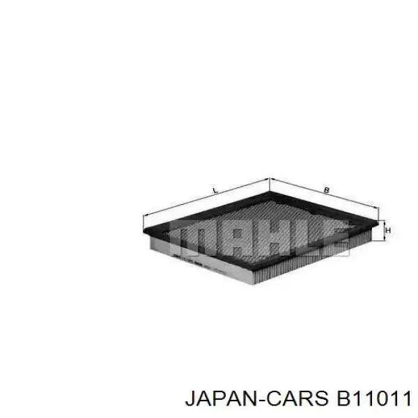Масляный фильтр B11011 Japan Cars