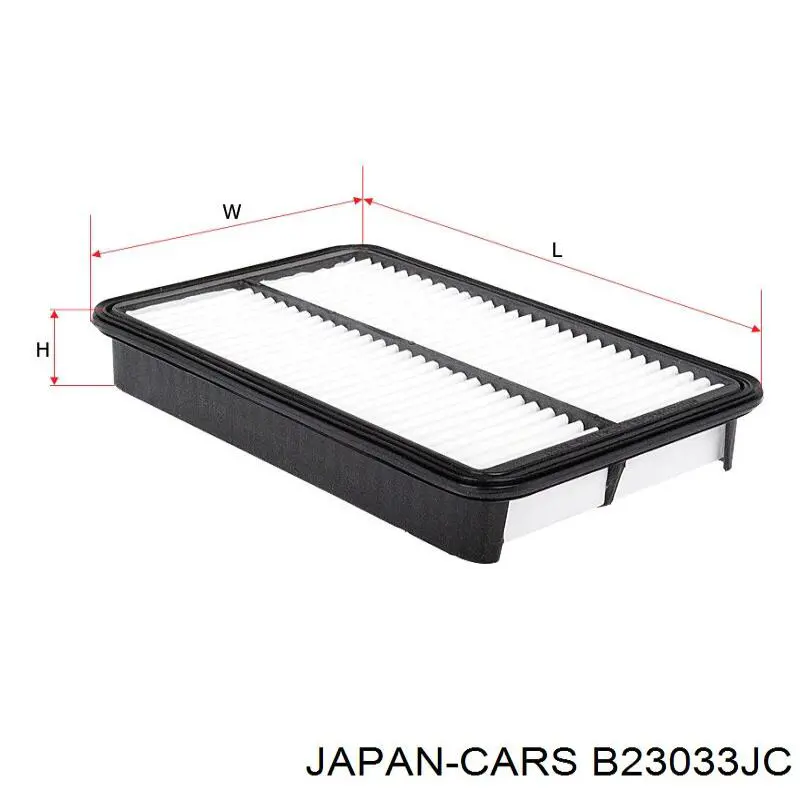 Элемент воздушного фильтра Japan Cars B23033JC цена, от 4.18 USD