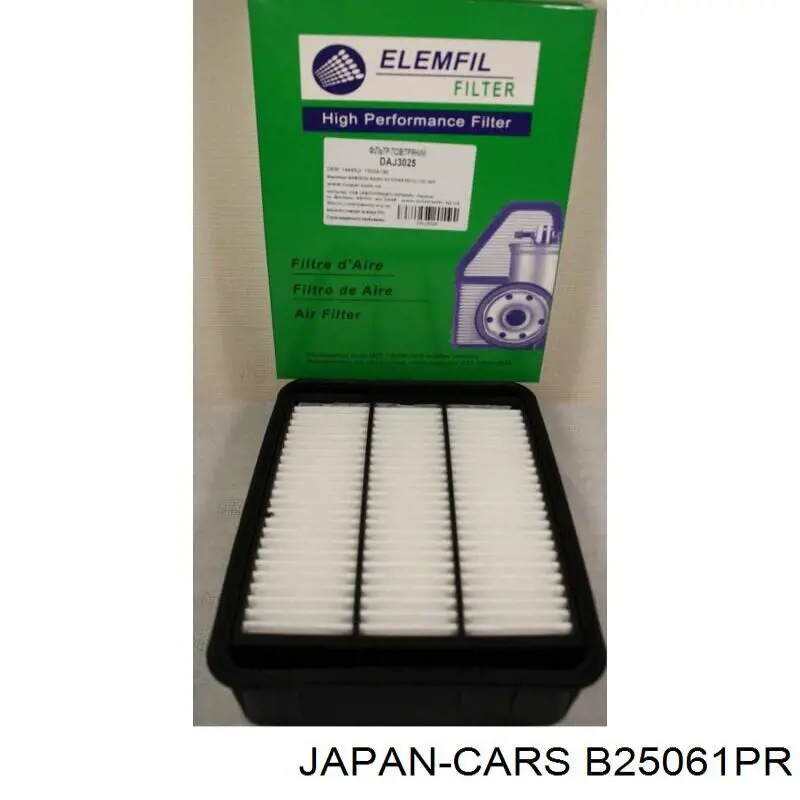 Элемент воздушного фильтра Japan Cars B25061PR цена, от 7.73 USD