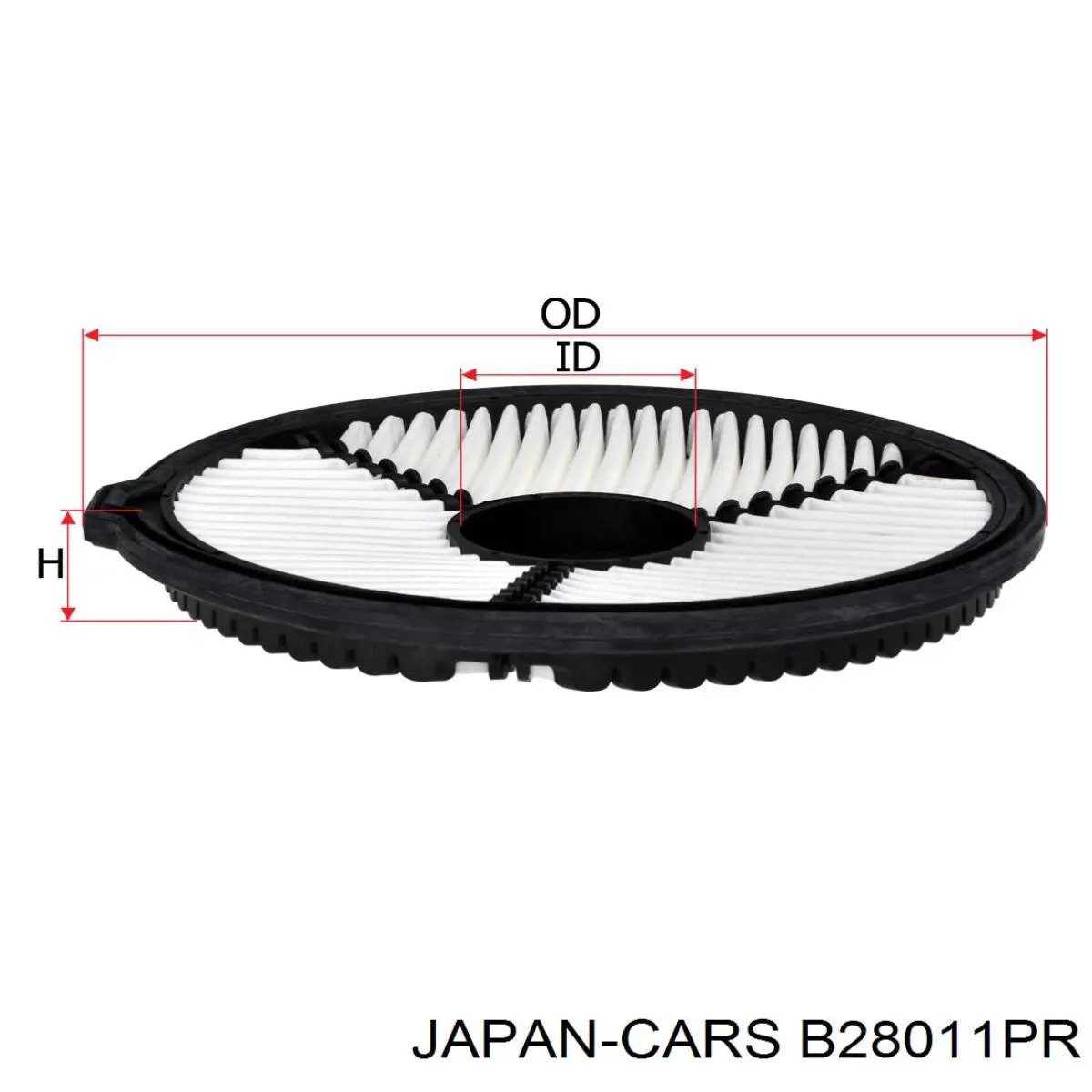 Воздушный фильтр B28011PR Japan Cars