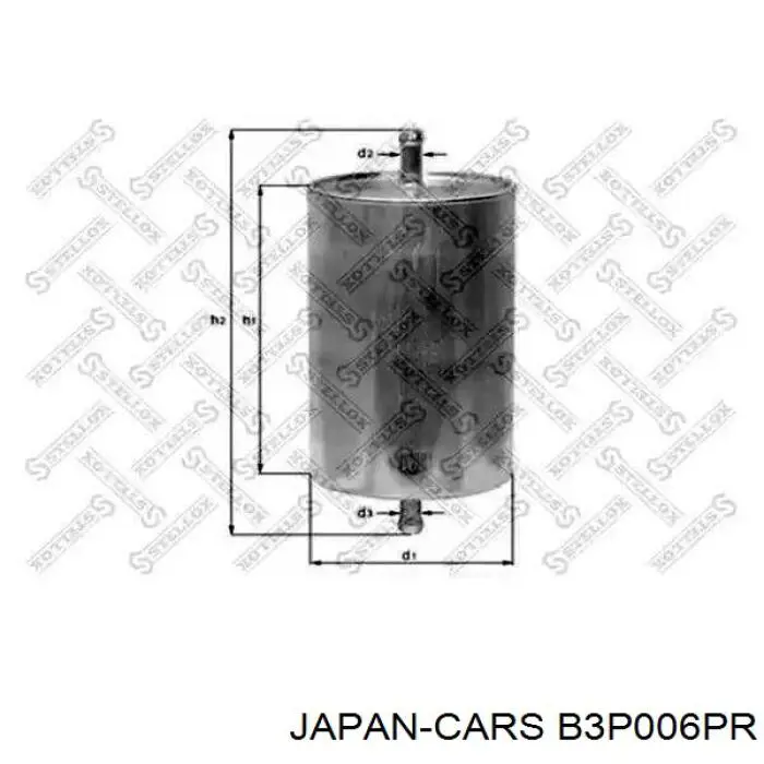 Фільтр паливний B3P006PR Japan Cars