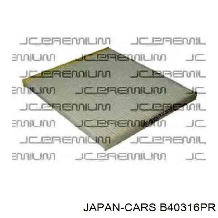 Фильтр салона B40316PR Japan Cars