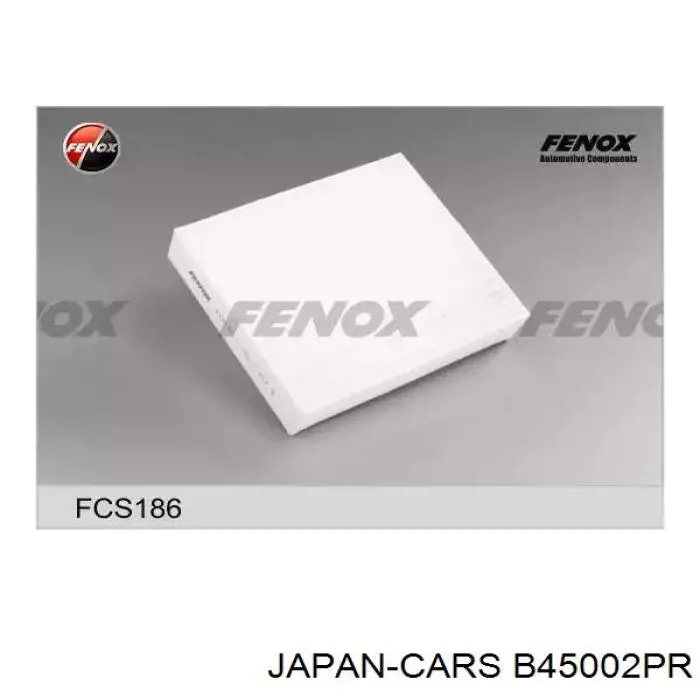 Воздушный фильтр салона Japan Cars B45002PR
