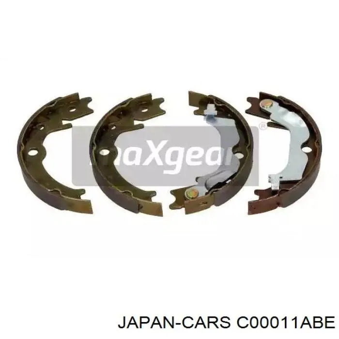 Купить C00011ABE Japan Cars Колодки ручника/стояночного тормоза