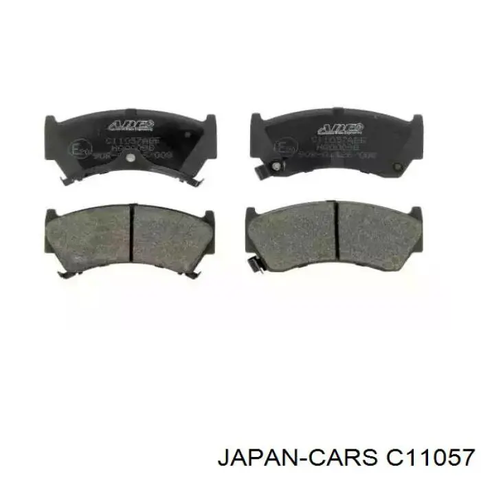Колодки тормозные передние дисковые JAPAN CARS C11057