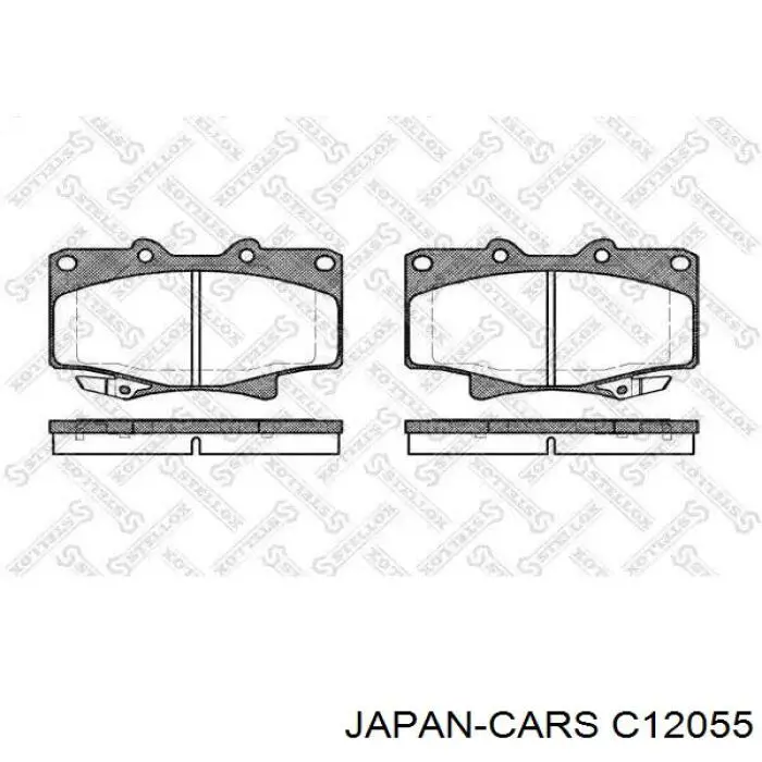 C12055 Japan Cars Колодки передние