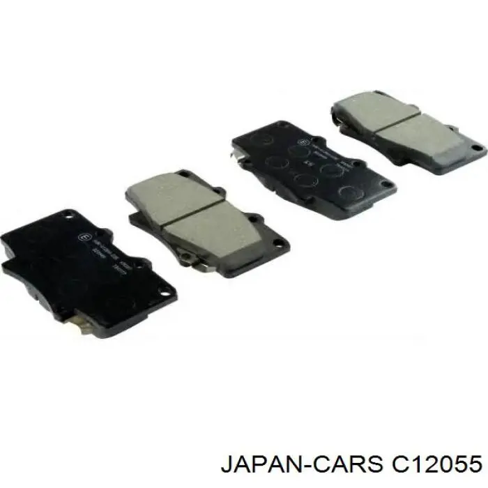 Колодки Japan Cars C12055 цена, от 19.47 USD
