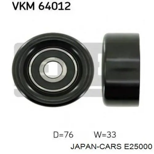 Купить E25000 Japan Cars Натяжной ролик