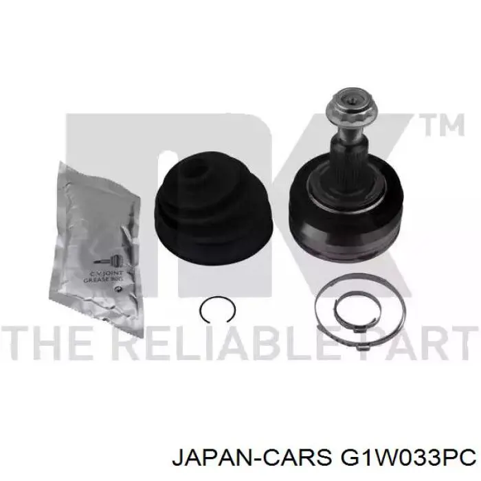 G1W033PC Japan Cars Наружная граната