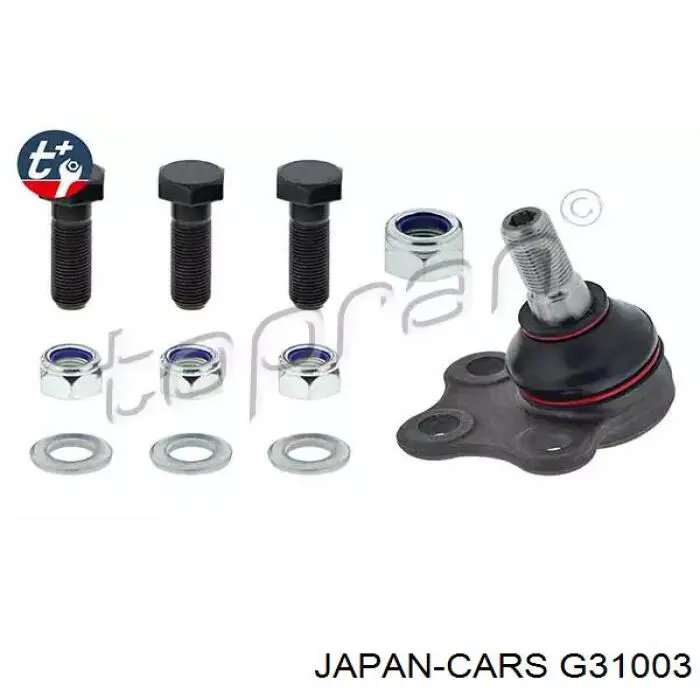 G31003 Japan Cars Сальник полуоси переднего моста левой
