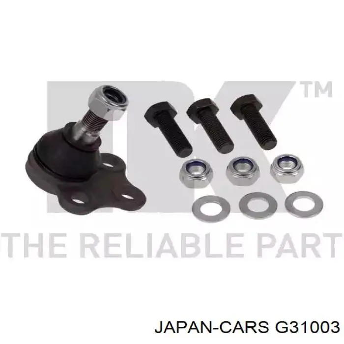 Сальник полуоси переднего моста, левой Japan Cars G31003 цена, от 5.08 USD