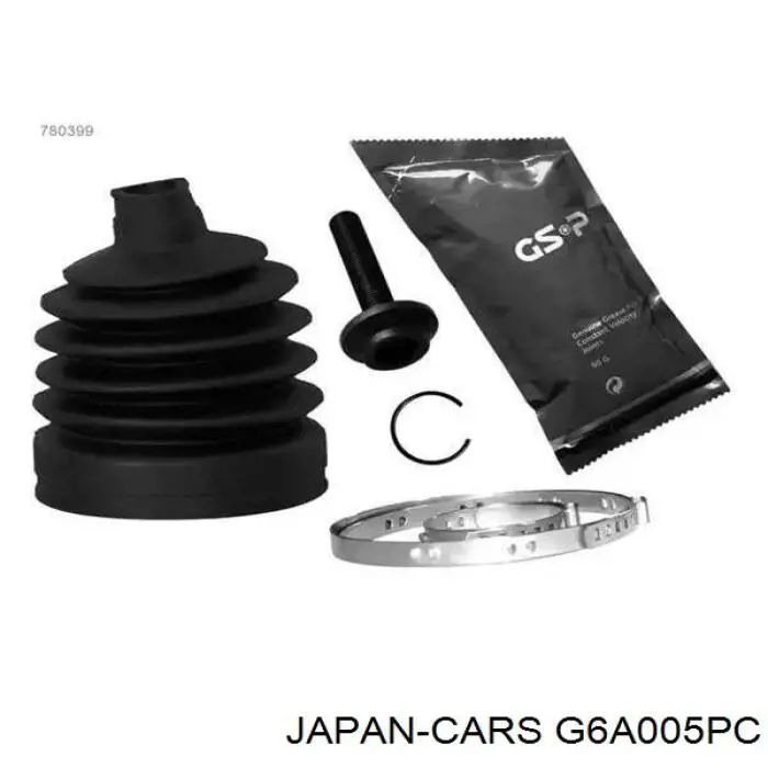 Пыльник ШРУСа внутренний G6A005PC Japan Cars