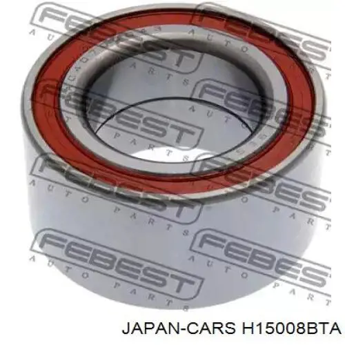 H15008BTA Japan Cars Подшипник ступицы передней