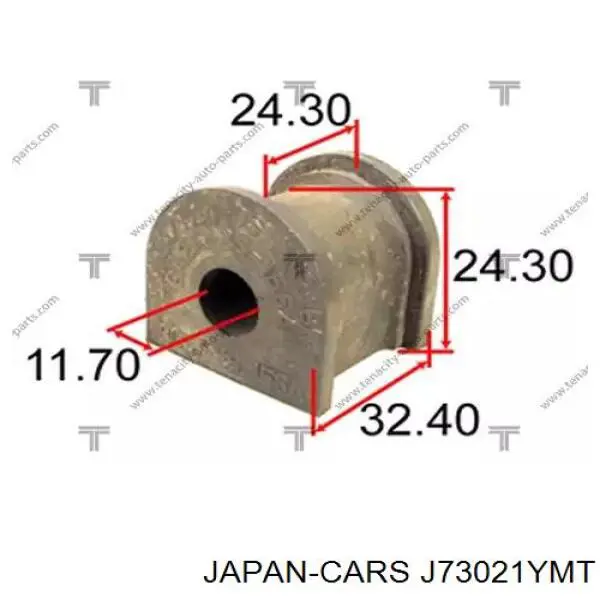 Втулка стабилизатора J73021YMT Japan Cars