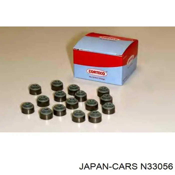 N33056 Japan Cars сальник клапана (маслосъёмный выпускного)
