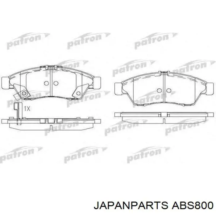 Датчик АБС (ABS) передний левый ABS800 Japan Parts