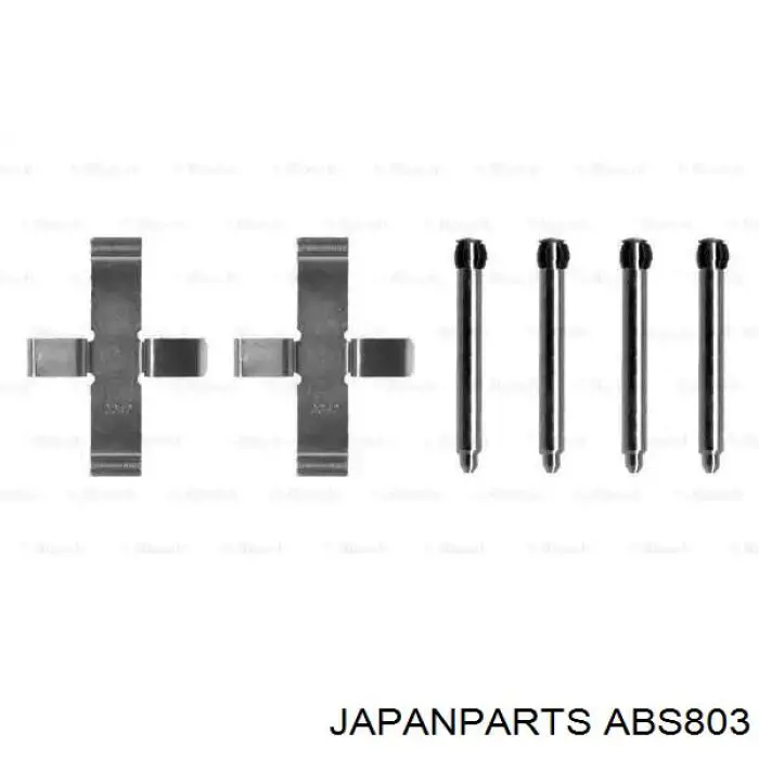 Передний правый датчик АБС Japan Parts ABS803