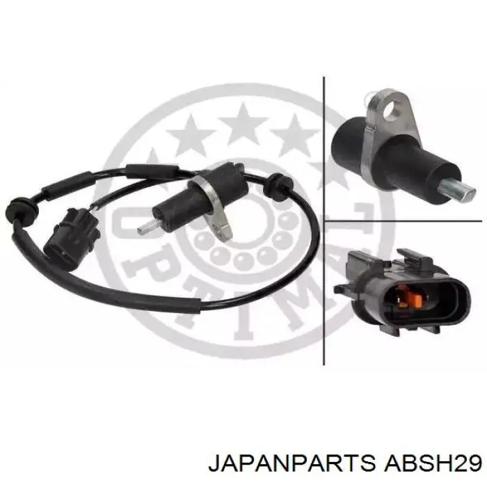 ABSH29 Japan Parts Датчик ABS передний правый