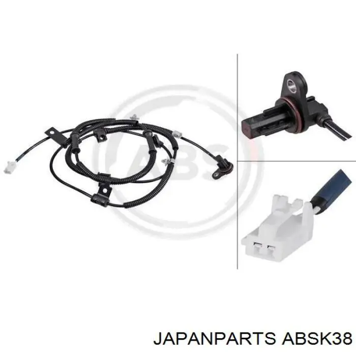 Датчик АБС (ABS) задний левый ABSK38 Japan Parts