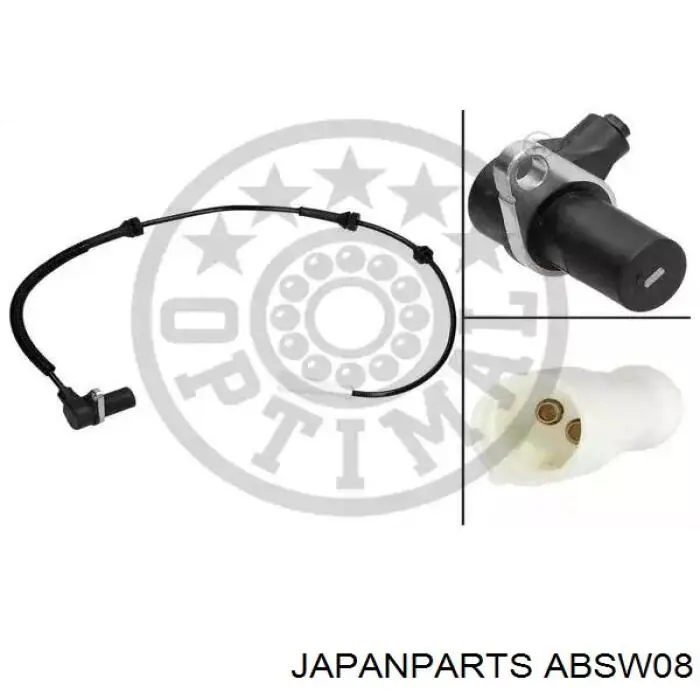 Датчик АБС (ABS) передний, правый Japan Parts ABSW08 цена, от 15.02 USD