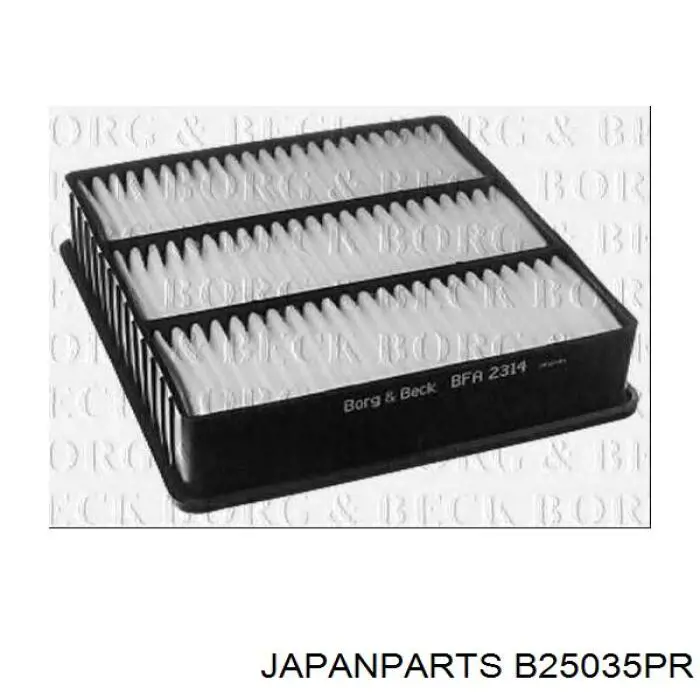 Купить B25035PR Japan Parts Автомобильный фильтр воздуха