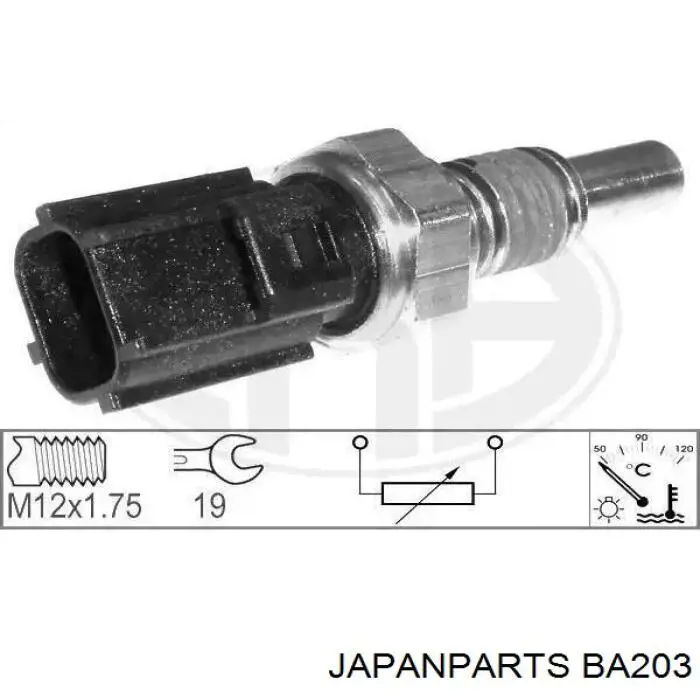 BA203 Japan Parts Термовыключатель