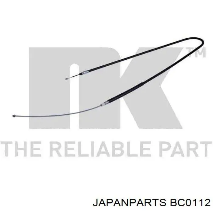 Трос ручного тормоза задний Japan Parts BC0112 цена, от 11.98 USD