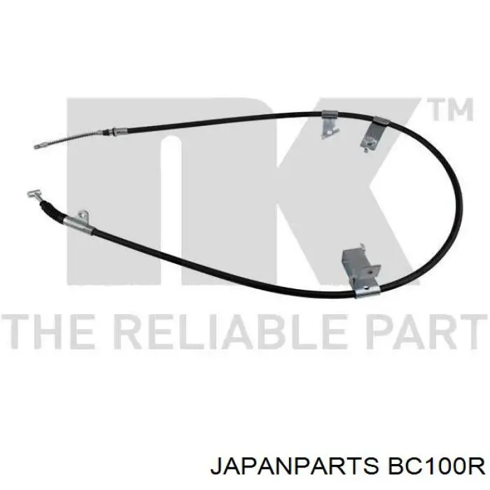 BC-100R Japan Parts трос ручного тормоза задний правый