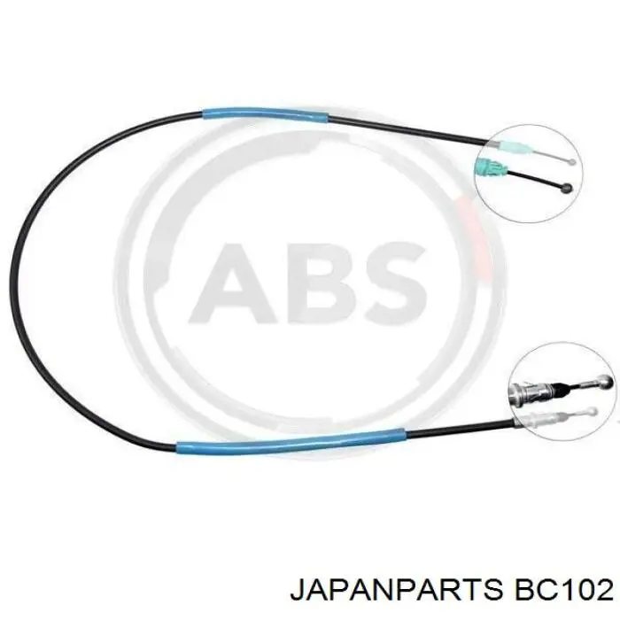 BC102 Japan Parts Трос ручного тормоза